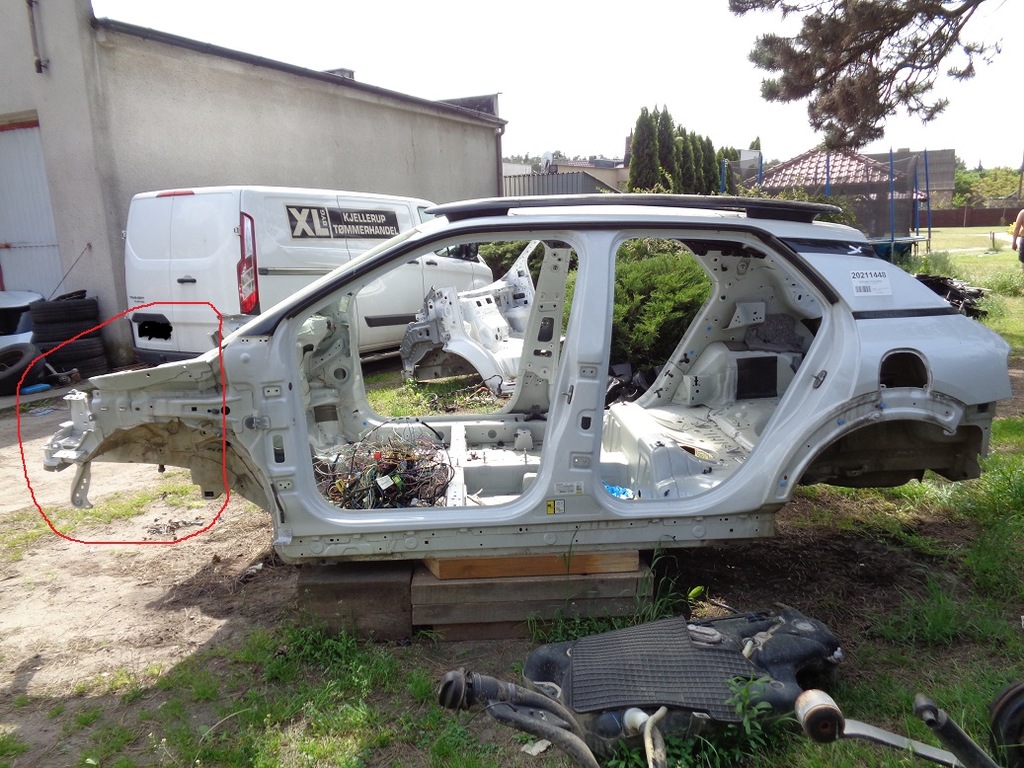 фото №1, Citroen c4 cactus efcd четверть лонжерон левая