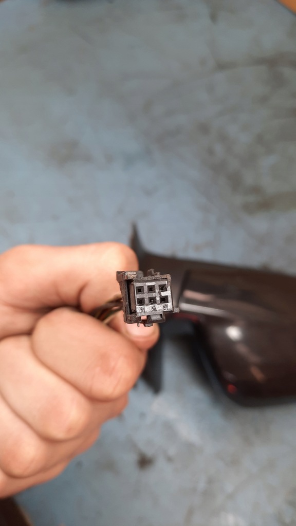 фото №6, Дзеркало праве peugeot 307 04r 5 pin