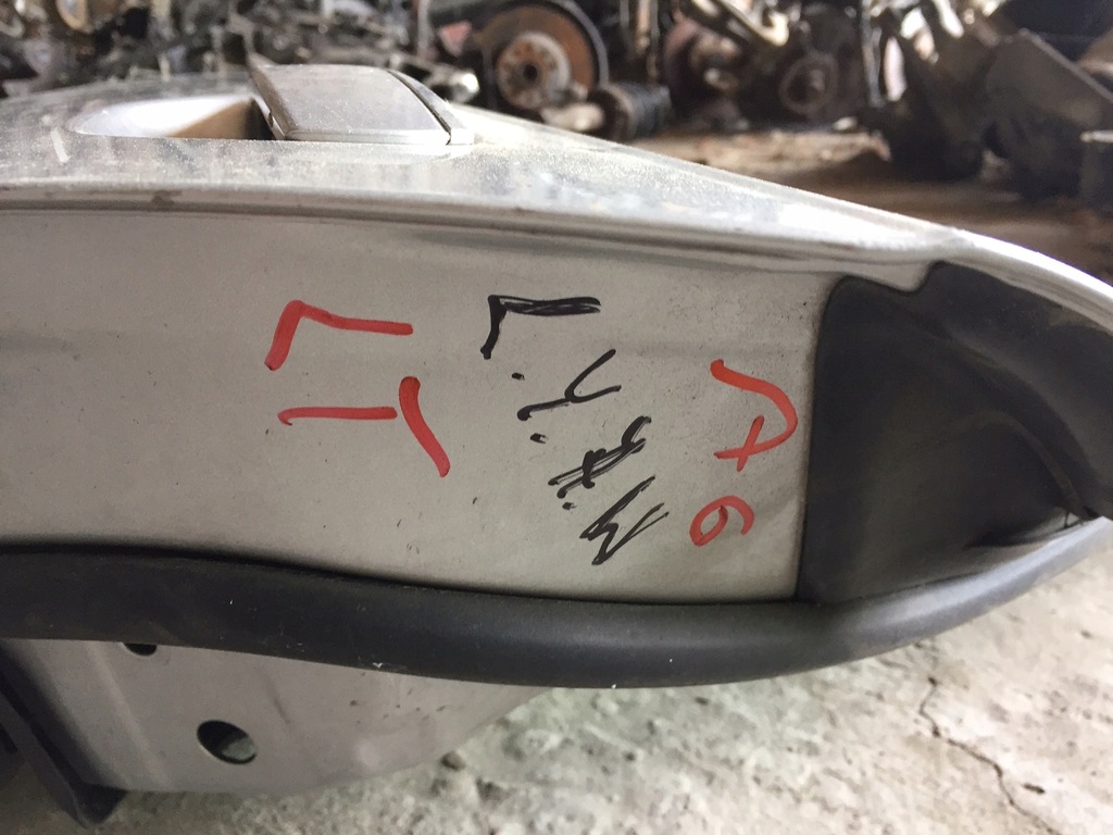 фото №11, Audi a6 c6 ly7w дверь левая левый задняя задние