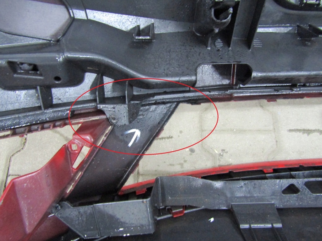 фото №12, Бампер перед передний seat ibiza 4 iv 6j0 lift 12-17