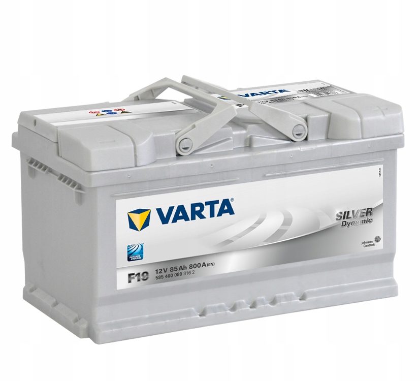 фото №1, Аккумулятор varta silver 85ah 800a f19