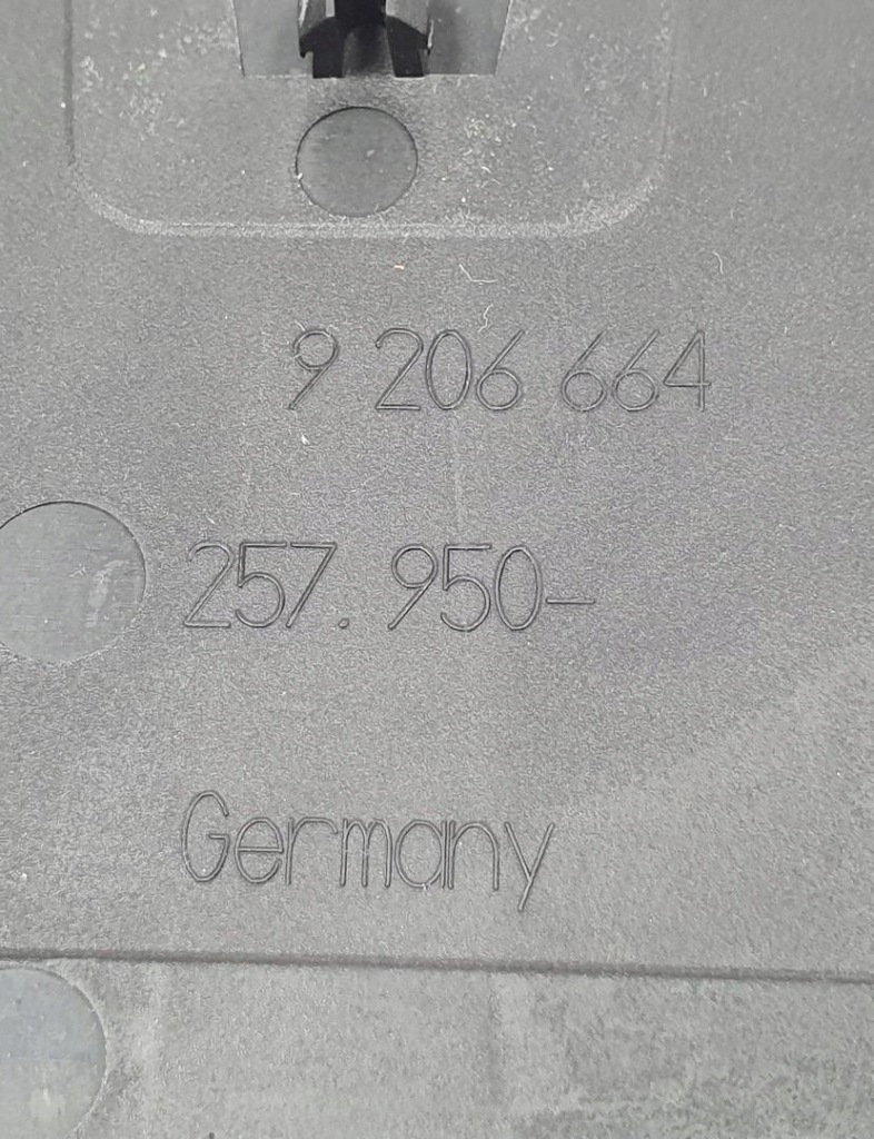 фото №4, Мат гумовий елемент вкладиш бардачка bmw 5 f10 9206664