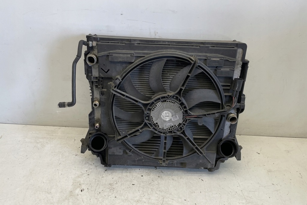 фото №8, Комплект радиатор bmw x6 e71, e72 7809321 3.0l дизель 225kw 2010