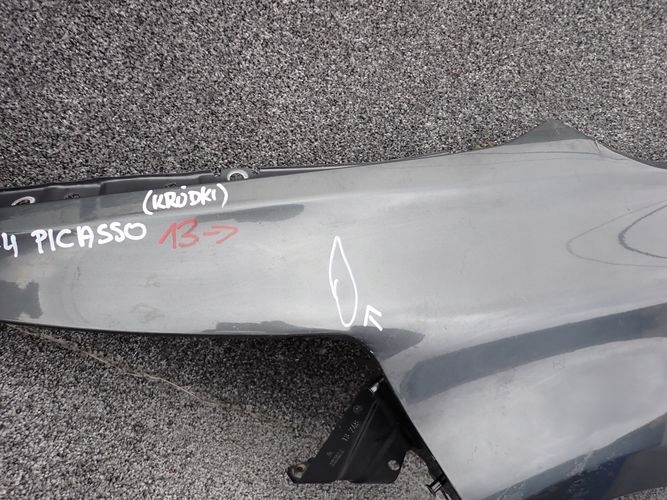 фото №10, Citroen c4 picasso короткий 13- крыло левый передний перед