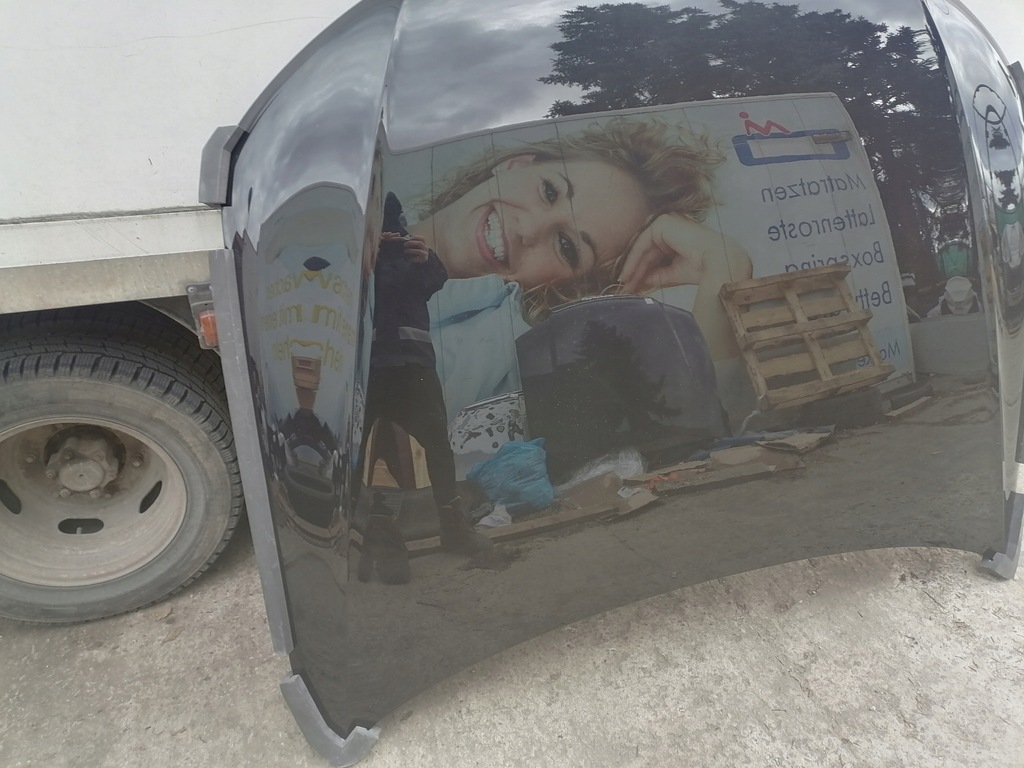 фото №7, Капот кришка двигуна audi a4 b8 przedlift lz7l