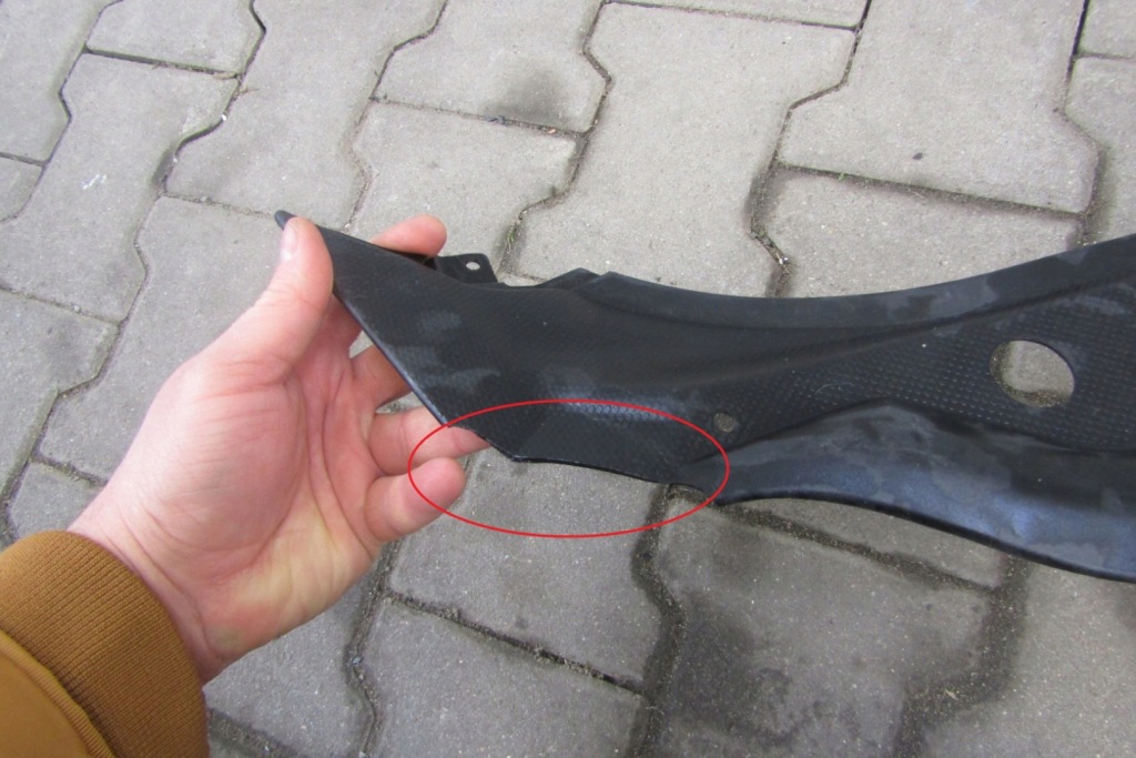 Обшивка захист багажник багажника лівий ліва lamborghini aventador 11- Недорого