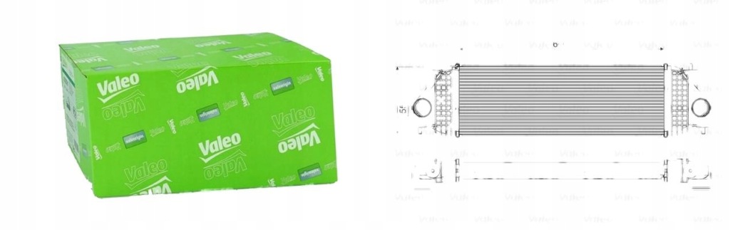 Купити Valeo 818662 радіатор повітря наддувний