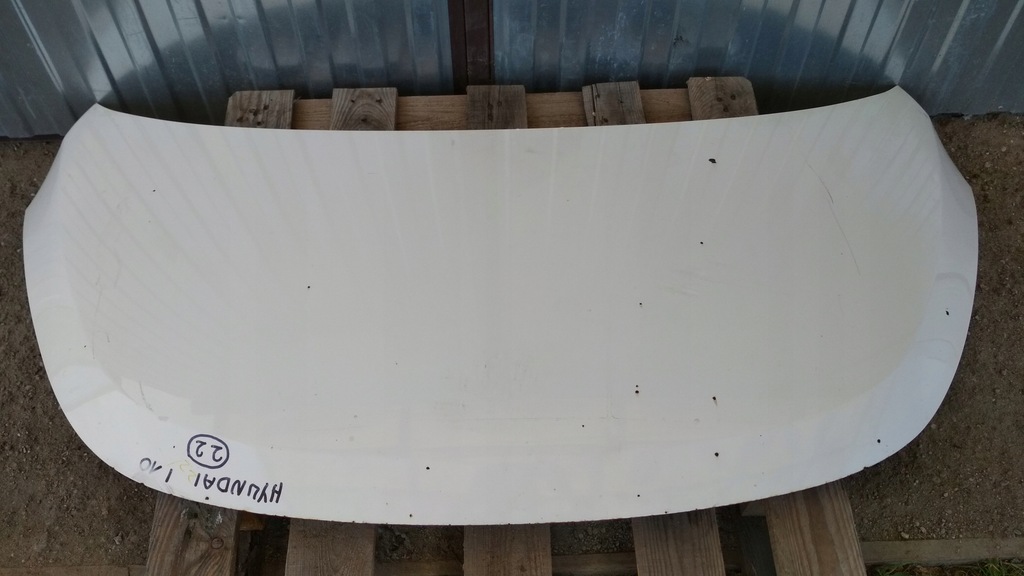 фото №1, Капот hyundai i10 i 07-13 lift цвет pjw оригинал