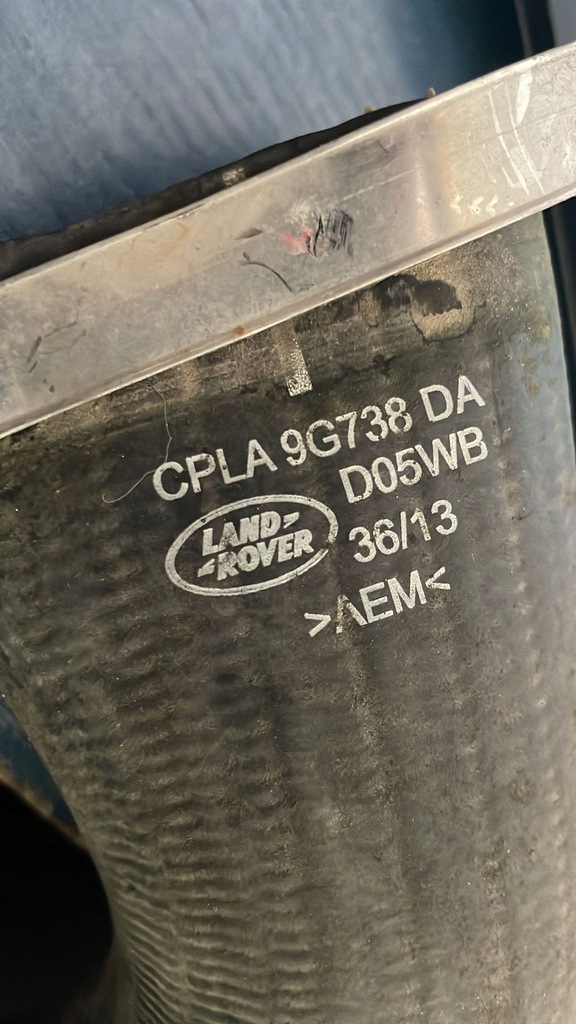 фото №3, Wąż/ труба wody land rover range rover cpla9g738da
