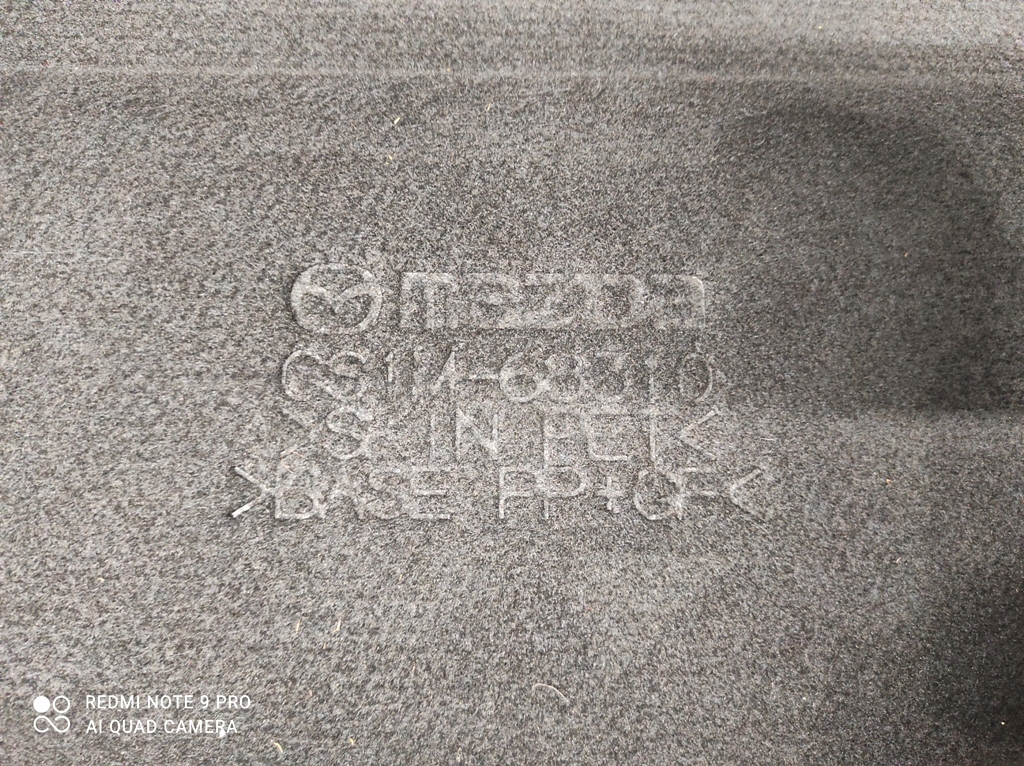 фото №8, Полка задняя багажника mazda 6 gh lift