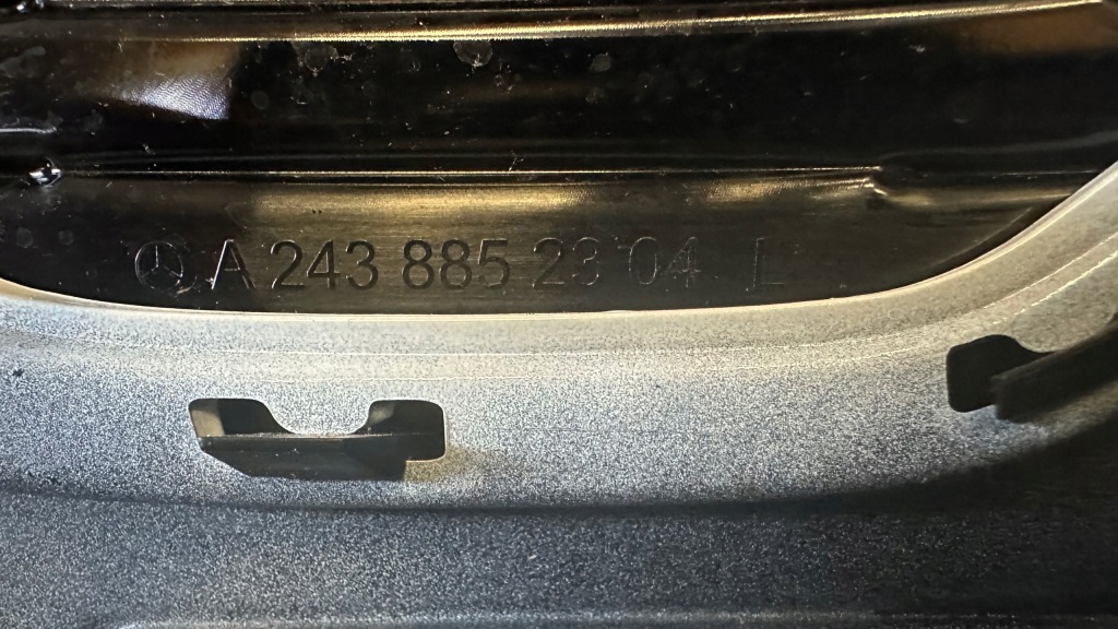 фото №7, Mercedes решітка бампера ліва a2438852304 eqa 243 h243 lift