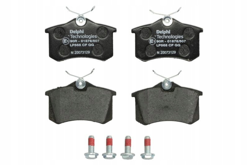 фото №2, Тормозные диски тормозные колодки задняя delphi renault twingo ii