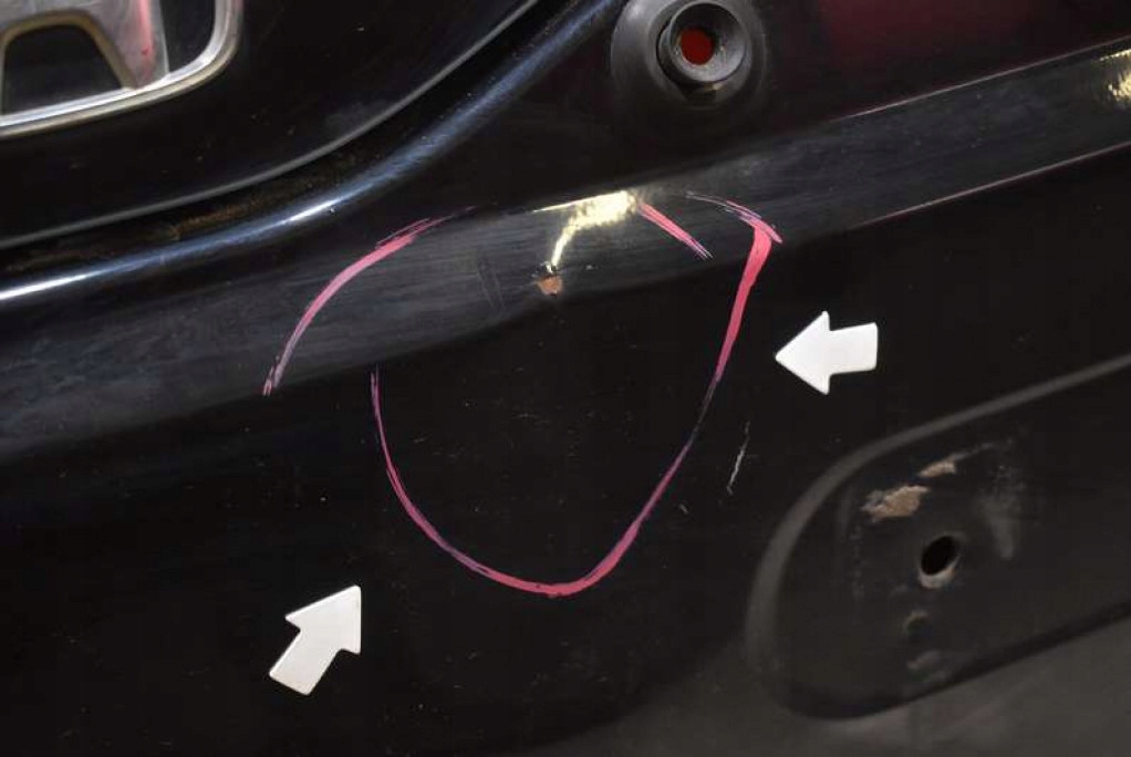 фото №5, Крышка багажника багажника задняя задняя czarna honda crv 2 ii lift 04-06