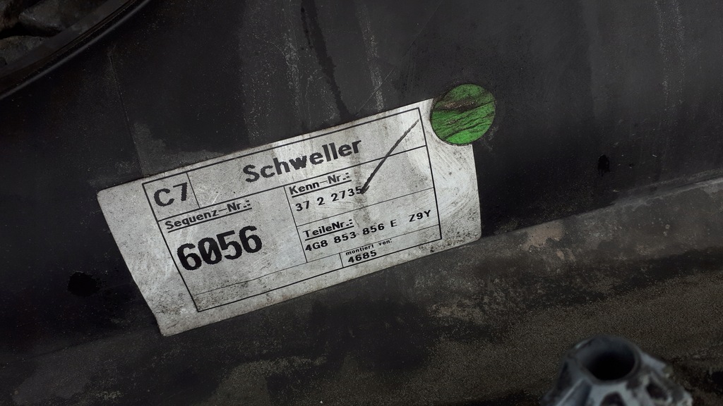 фото №14, S7 4g a7 молдинг накладки порогові ліва права sline 2x