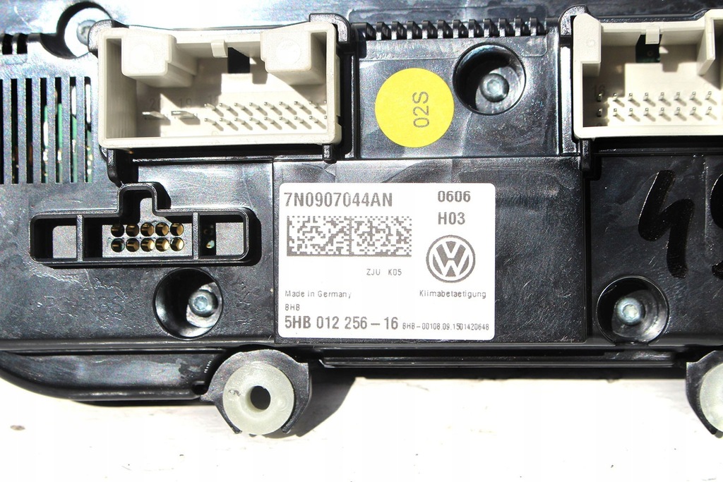 фото №6, Vw sharan панель кондиціонера кондиціонер 7n0907044an 7n0907044at модуль блок керування
