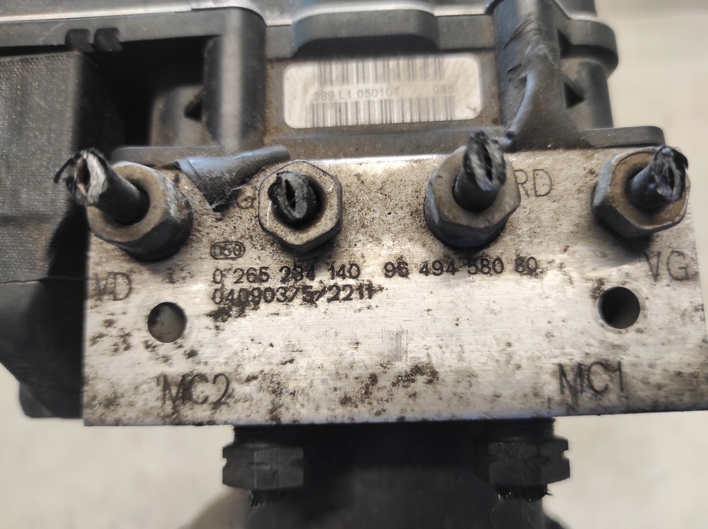 фото №6, Peugeot 307 01- 1.6hdi насос abs 9649458080