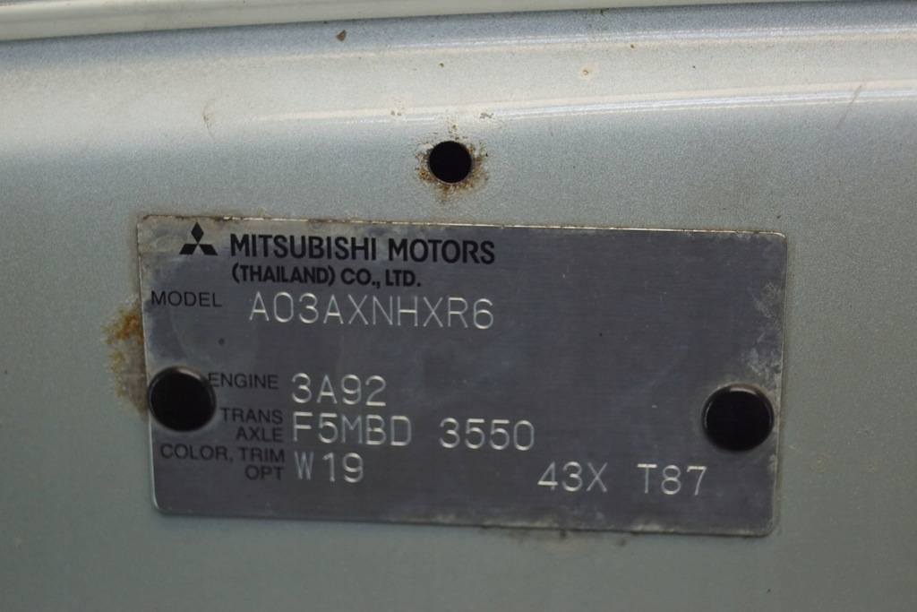 фото №16, Капот кришка двигуна mitsubishi space star ii w19 m600