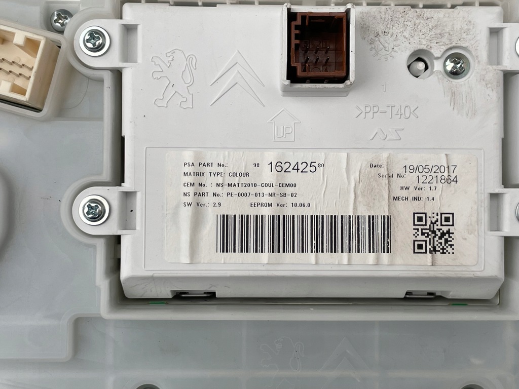 фото №7, Счетчик приборы peugeot 2008 i lift 9822916280