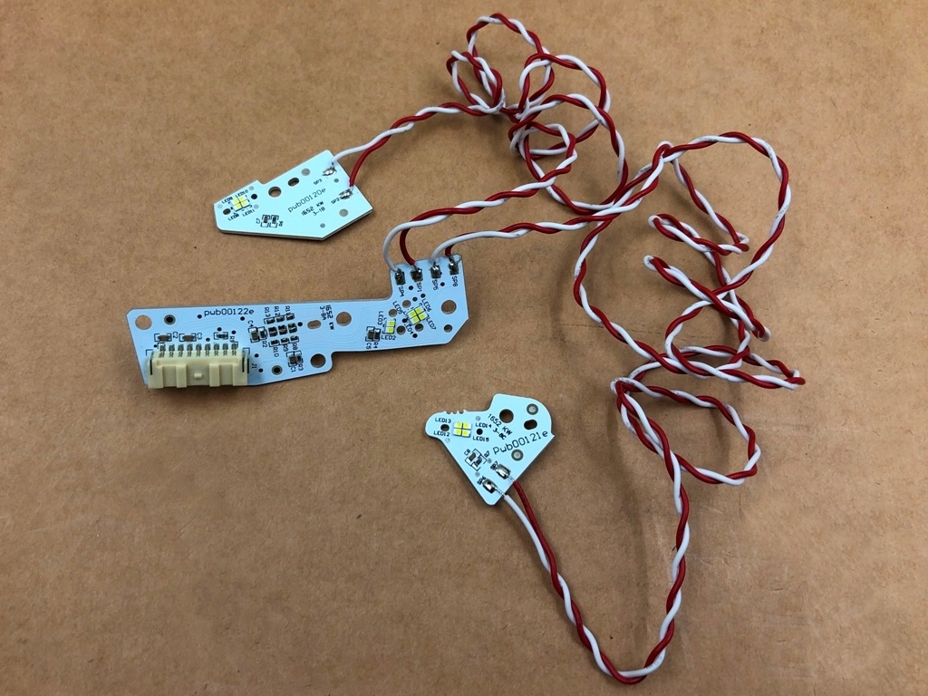 фото №2, Пластина модулей jeży drl движение dziennej led сторона левая do tesla model s