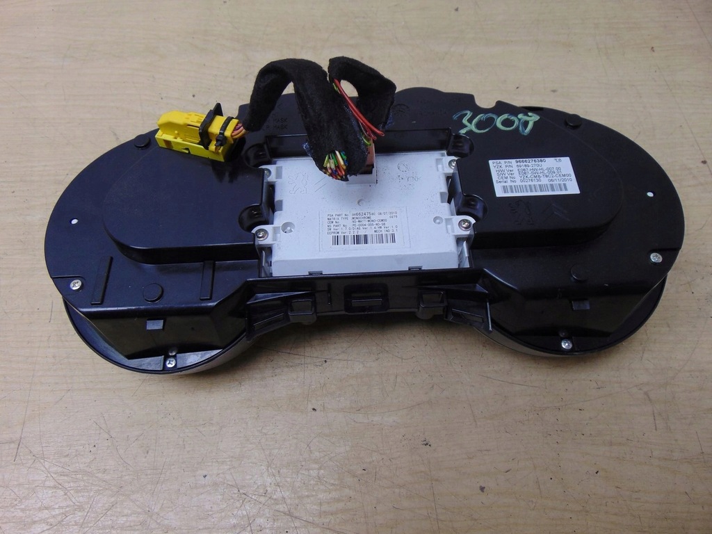 фото №7, Лічильник приладова панель peugeot 3008 1.6 hdi europa