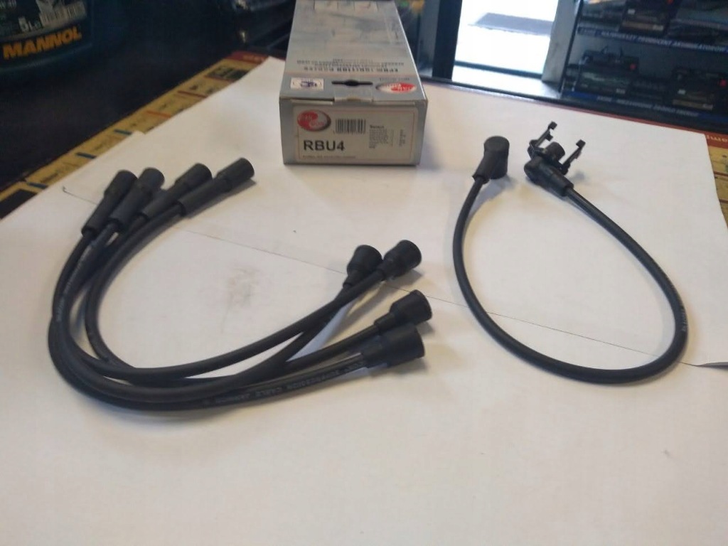 фото №2, Дроти запалювання кабелі janmor rbu4 renault super5 1,2 1,4 84- 85- 18 1,4