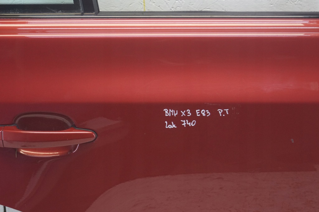 фото №6, Дверь правый задняя bmw x3 e83 470