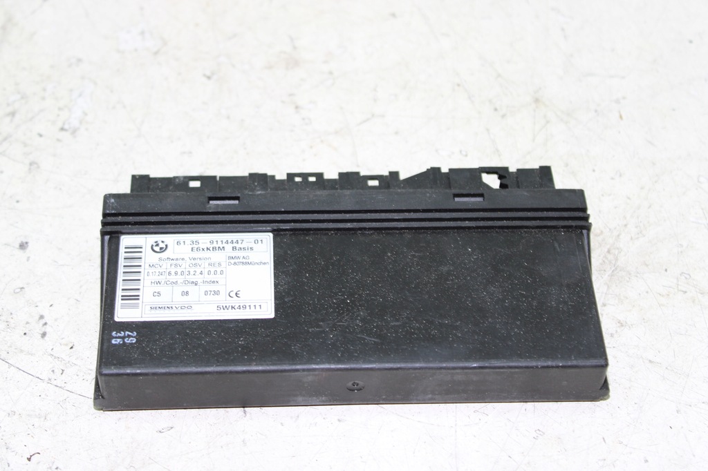 фото №1, Блок управления модуль комфорта bmw e60 e61 9114447