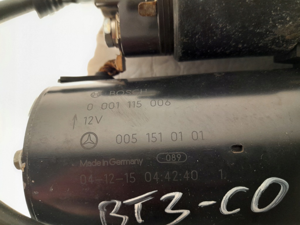 Mercedes sl500 r230 стартер 0051510101 Доставка