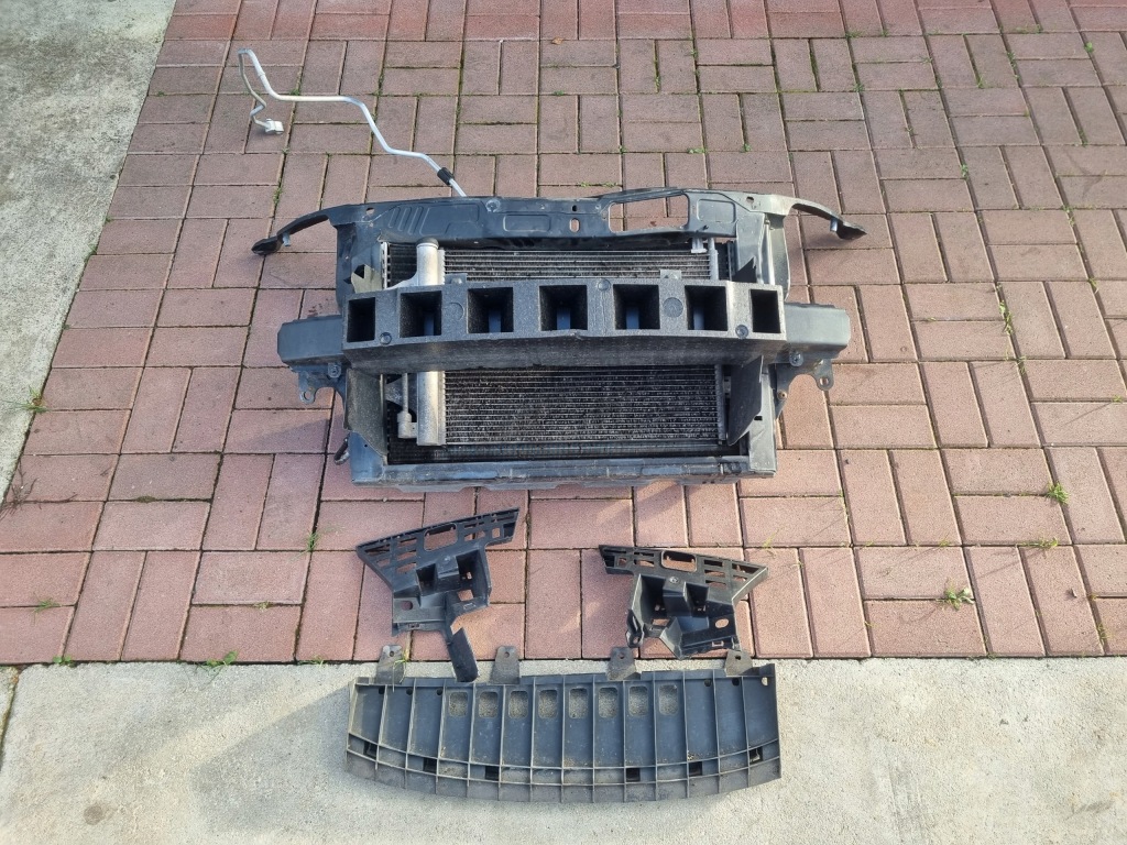 фото №1, Fabia ii 1.2 kompletny pas передний радиатор вентилятор