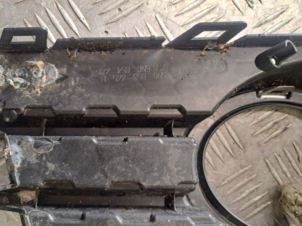 фото №7, Vw tiguan 5n0 решётка бампера перед 5n0853665h