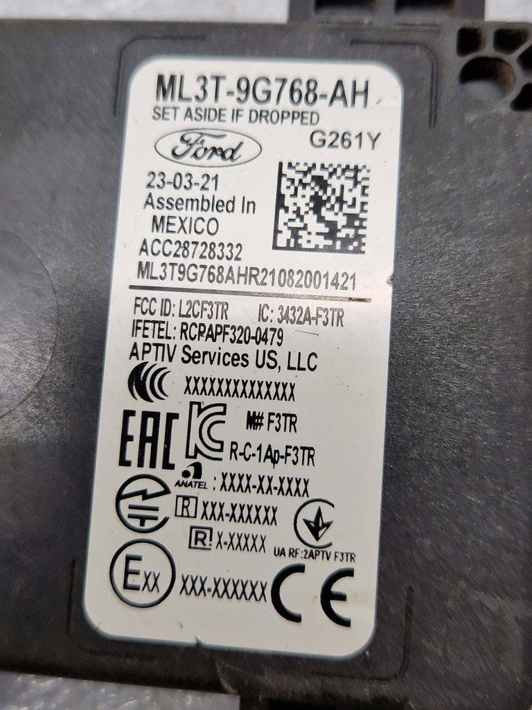 фото №3, Ford mustang mach-e радар ml3t-9g768-ah