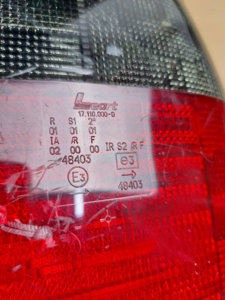 Лампа правий задня задня fiat uno ii 90- в Україні