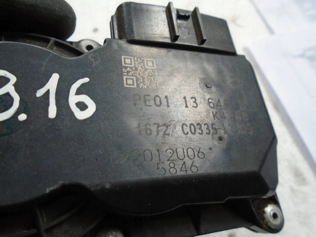 фото №5, Дроссельная заслонка pe0113640b mazda 3 6 gj cx5 i ii 2.0b