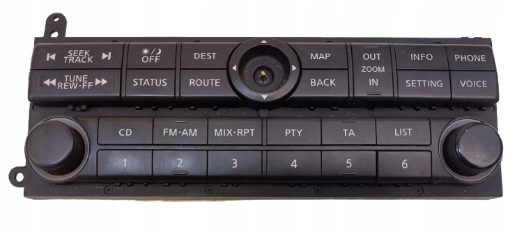 фото №1, Nissan pathfinder r51 navara d40 панель управление радио навигации