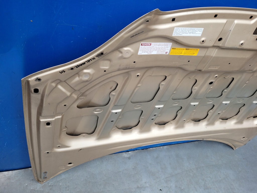 фото №9, Toyota highlander 2008-2010 08-10 капот кришка двигуна