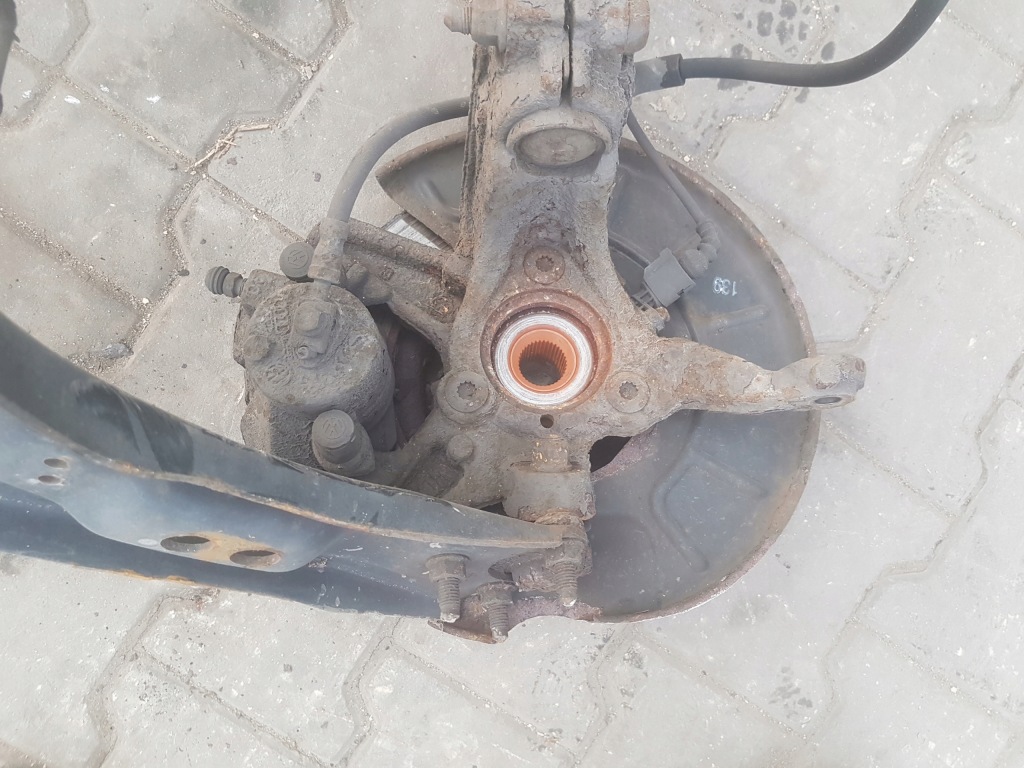 фото №3, Leon 2 ii lift 1.9 tdi амортизатор поворотний кулак права