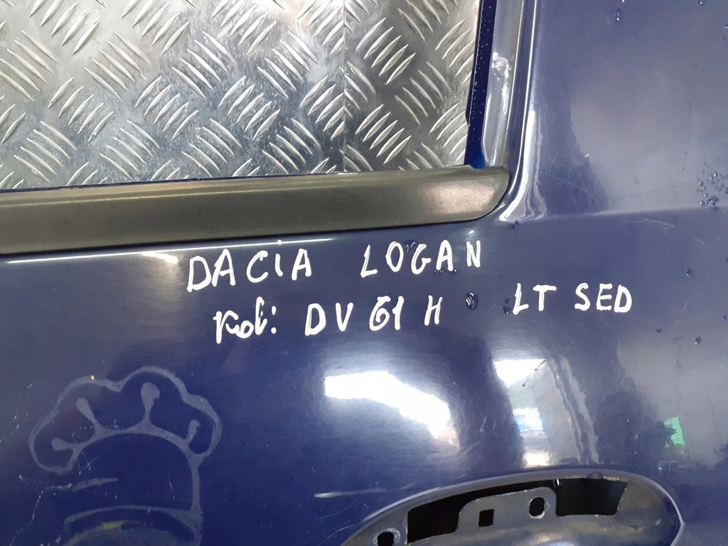 фото №3, Двері лівий задня dacia logan dv61h