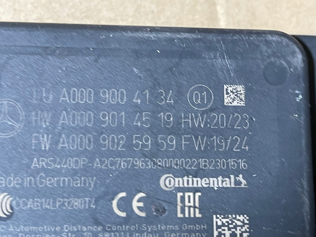 фото №2, Модуль радар distronic a0009004134