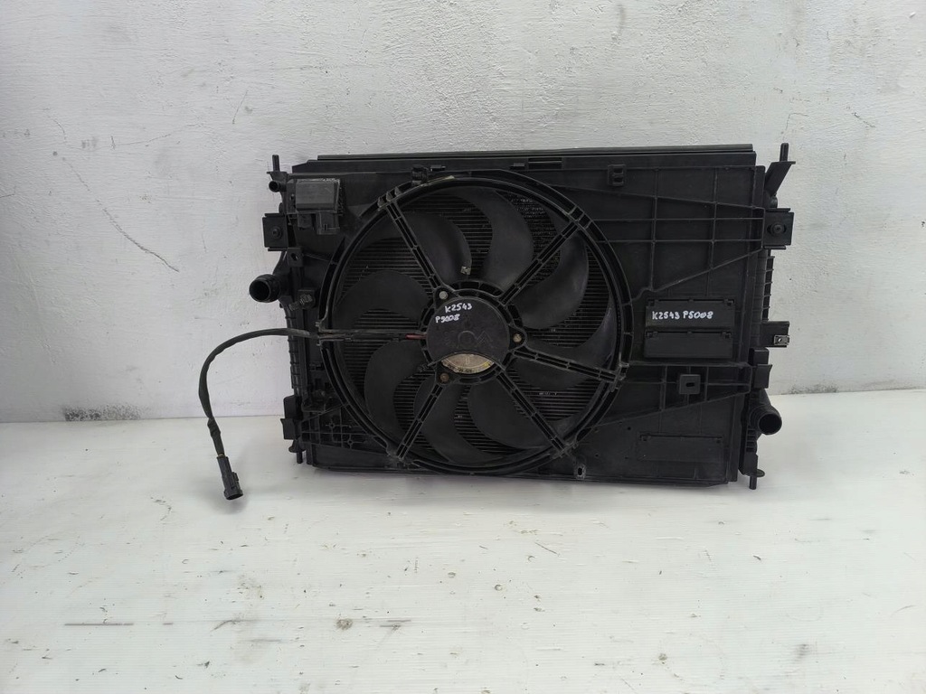 фото №8, Pas перед радіатор комплект peugeot 5008 ii 3008 ii 1.5hdi