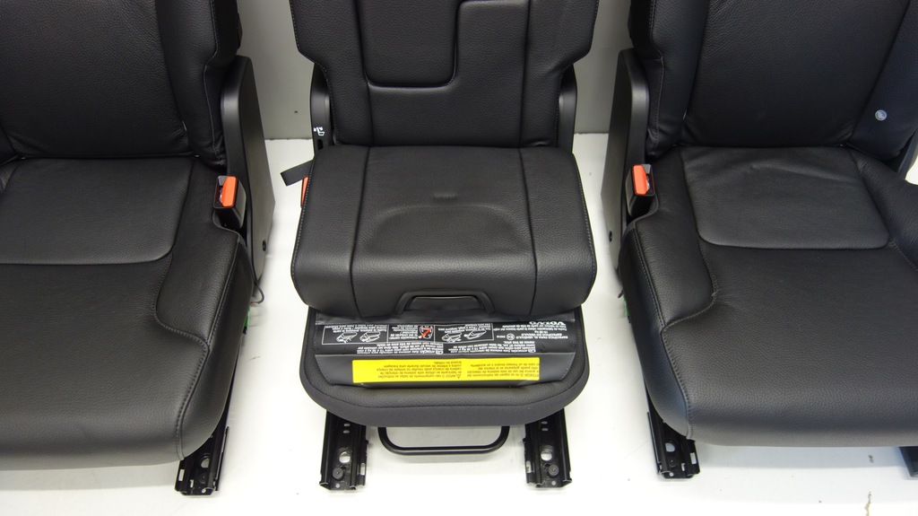 фото №6, Volvo xc90 сидіння сидіння заднє сидіння обшивки шкіра 7осіб