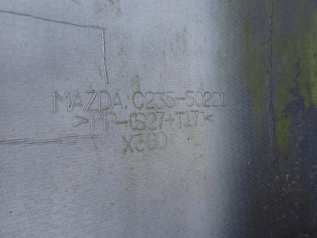 фото №13, Mazda 5 i 05-08 бампер задняя задний pdc