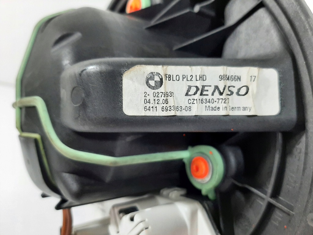 фото №9, Bmw e87 116i 06r повітродувка вентилятор обдув 985466n