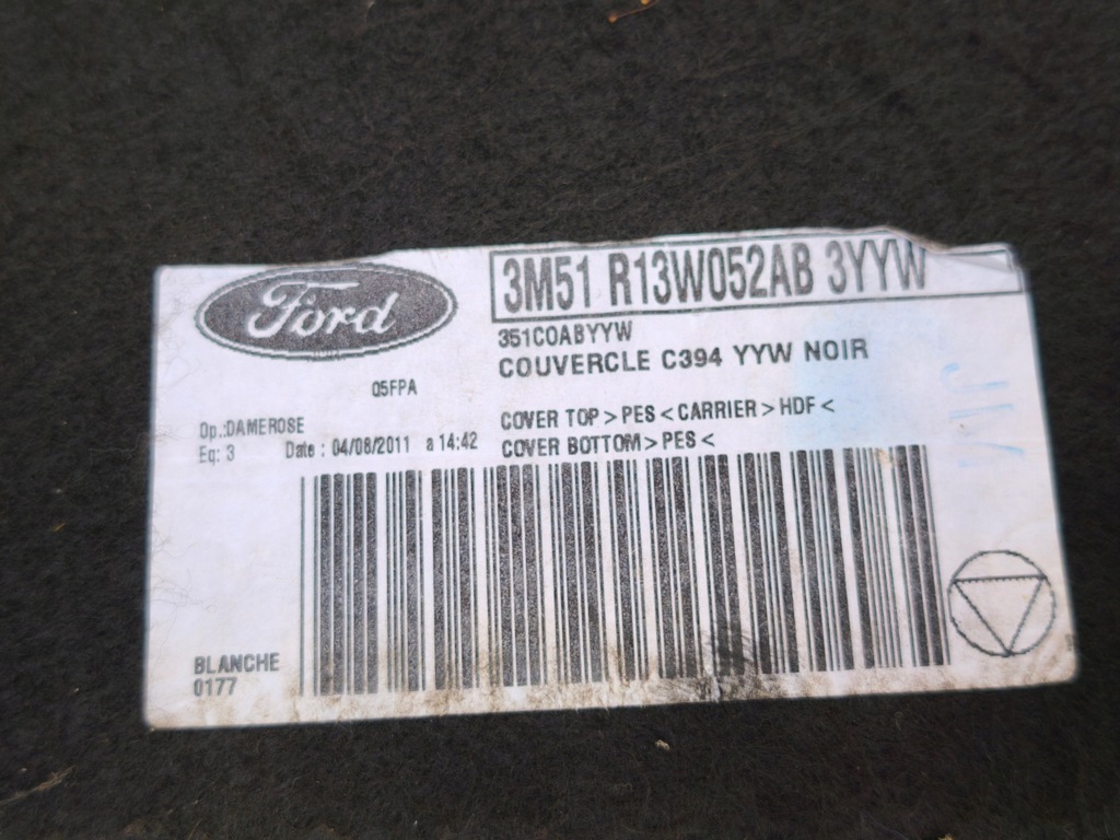 фото №9, Kuga mk1 защита бардачка пол коврик обшивка бардачок пол