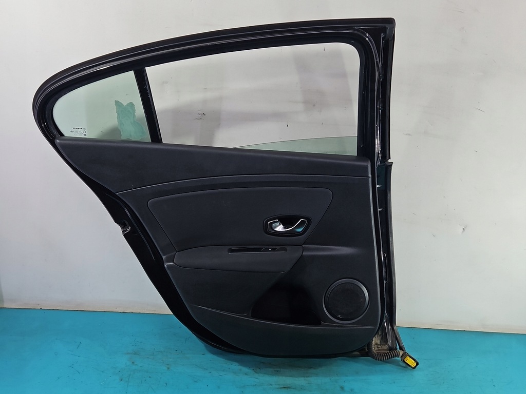 фото №15, Двері задня ліва renault fluence sedan 4d чорний