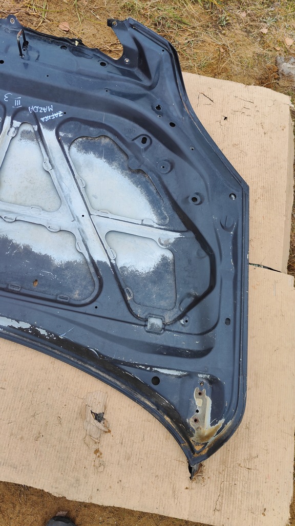 фото №11, Капот крышка двигателя mazda 3 1 bk 06-09 lift 5d hb оригинал