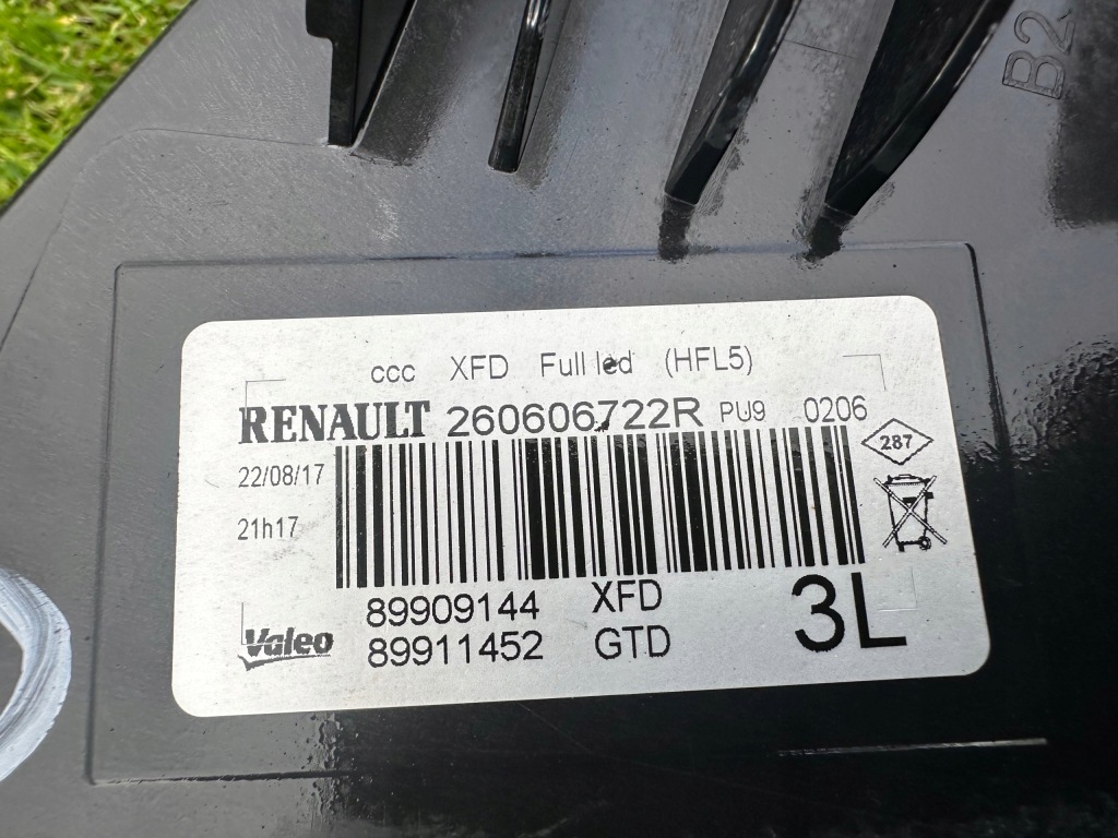 Renault talisman 15-19 260606722r 260100184r фара левая правый  перед передний Киев