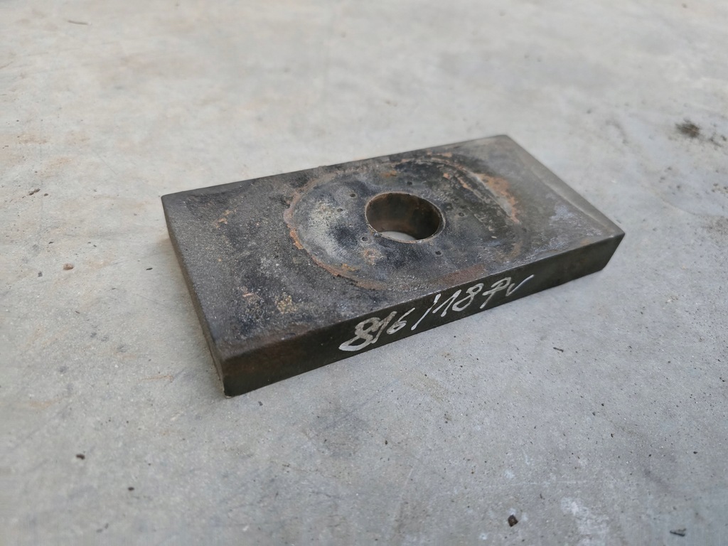 фото №1, Atego 3 підкладка перехідник osi передньої скоба ресора передній перед