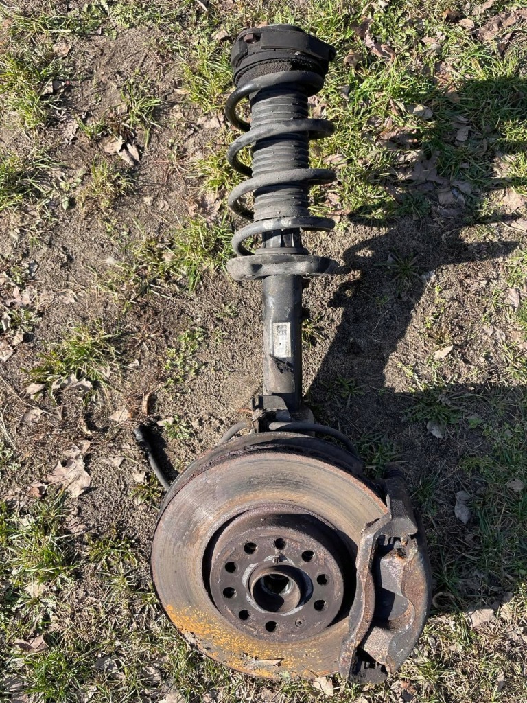 фото №1, Vw sharan 7n поворотный кулак амортизатор правый перед