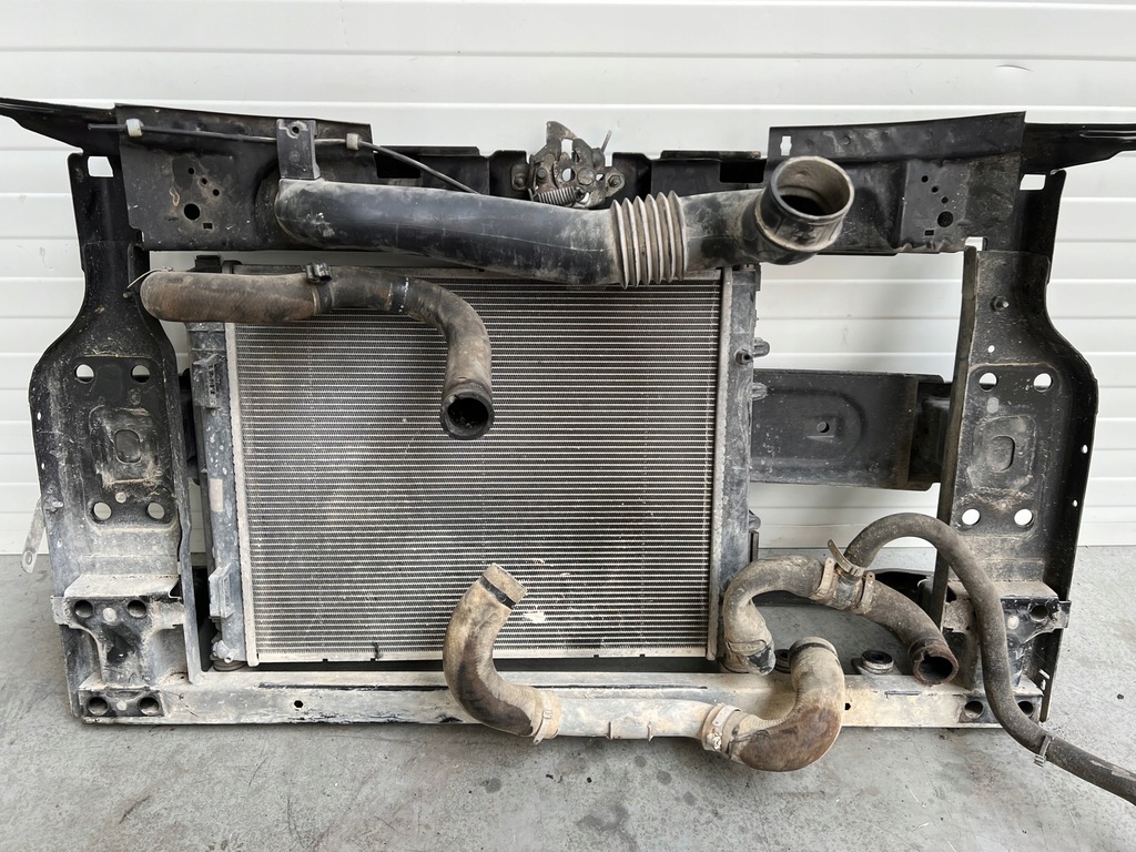 фото №7, Pas передній радіатор fiat 500 1.3 d