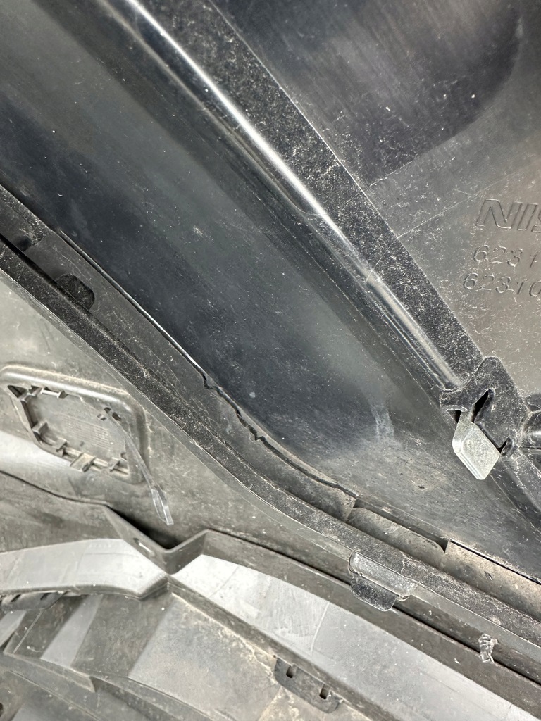 фото №15, Бампер передний перед nissan juke ii 19- решётка радиатора